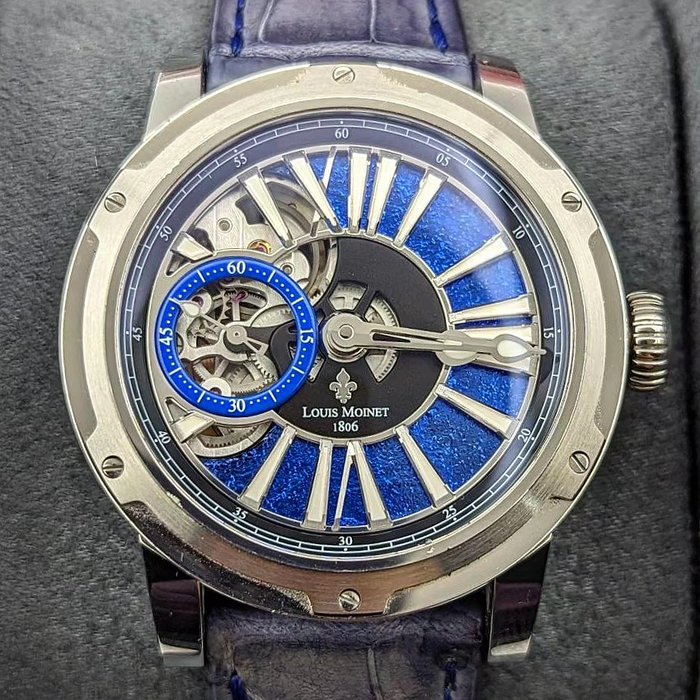 Louis Moinet - Metropolis Blue - LM-451020 - Mænd - 2011-nu