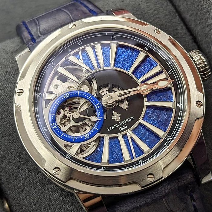 Louis Moinet - Metropolis Blue - LM-451020 - Mænd - 2011-nu