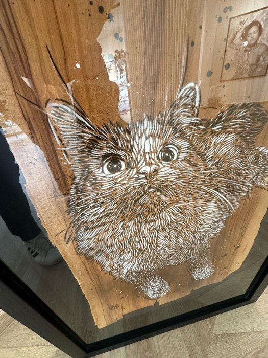 C215 (Christian Guémy) (1973) - Le Chat (original artwork)