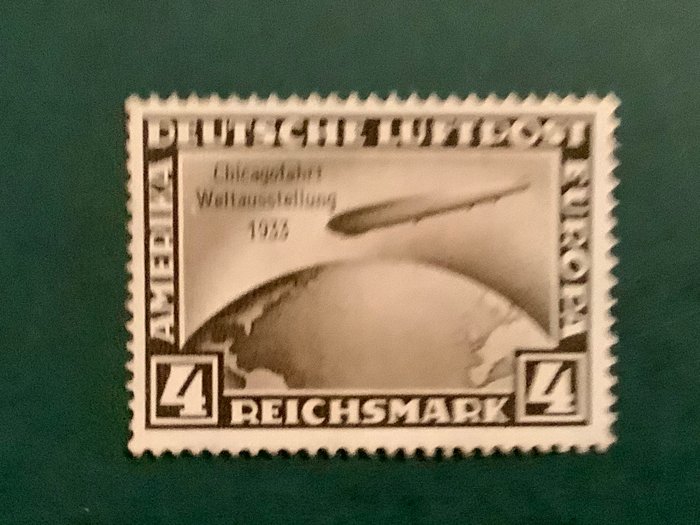 Tyske Kejserrige 1933 - 4 Mark Chicagofarth (xx) - Michel 498