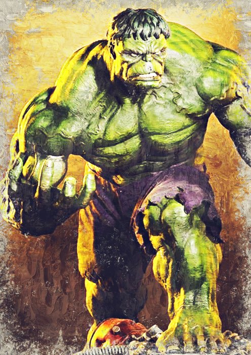 Boriani2.0 (1971) - Marvel Heroes stock - 15 works gicleè - oil edition 1/25