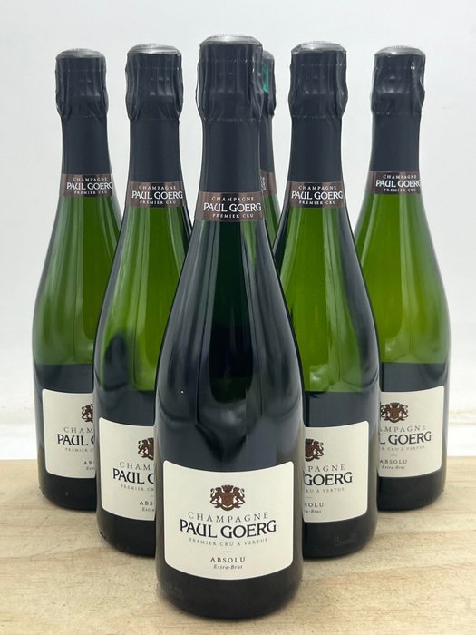 GOERG, Paul Goerg Premier Cru à Vertus Absolu Extra-Brut - Champagne Premier Cru - 6 Flasker (0,75 L)