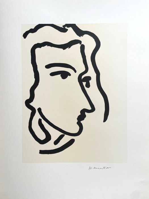 Henri Matisse (1869-1954) after - Nadia regardant à droite