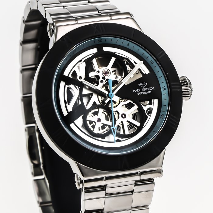 Murex - SUPREMO Skeleton Automatic - MUA672SK-SB-9A - Ingen mindstepris - Mænd - 2011-nu