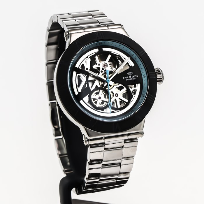 Murex - SUPREMO Skeleton Automatic - MUA672SK-SB-9A - Ingen mindstepris - Mænd - 2011-nu