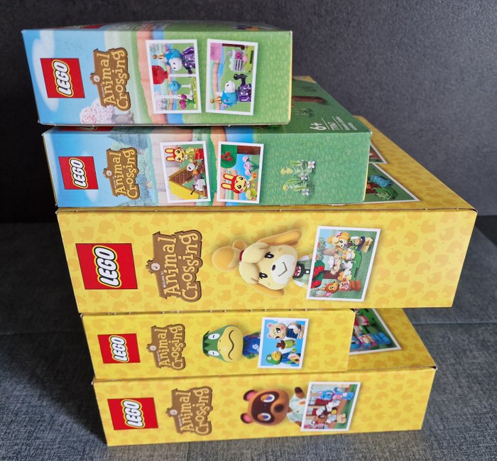 Lego - Animal Crossing - 77050-77049-77048-77047-77046-30662 - 6 nieuwe sets van Animal Crossing - 2020+