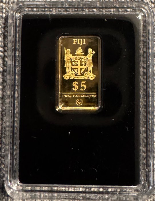 Fiji. 5 Dollars 2021 Eiffel Tower, 1/100 Oz (.999) Proof  (Ingen mindstepris)