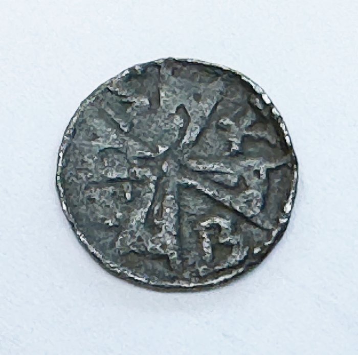 Holland - Brabant (hertugdømmet). Aleydis van Bourgondie. Denarius z.j. 1261  (Ingen mindstepris)