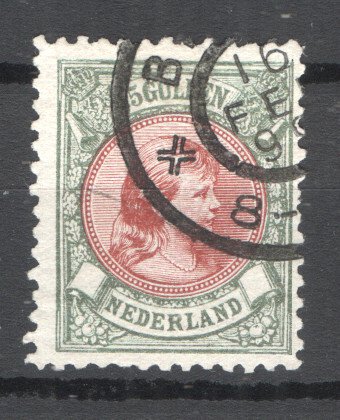 Holland 1896 - Prinsesse Wilhelmina - 5 gylden - NVPH 48