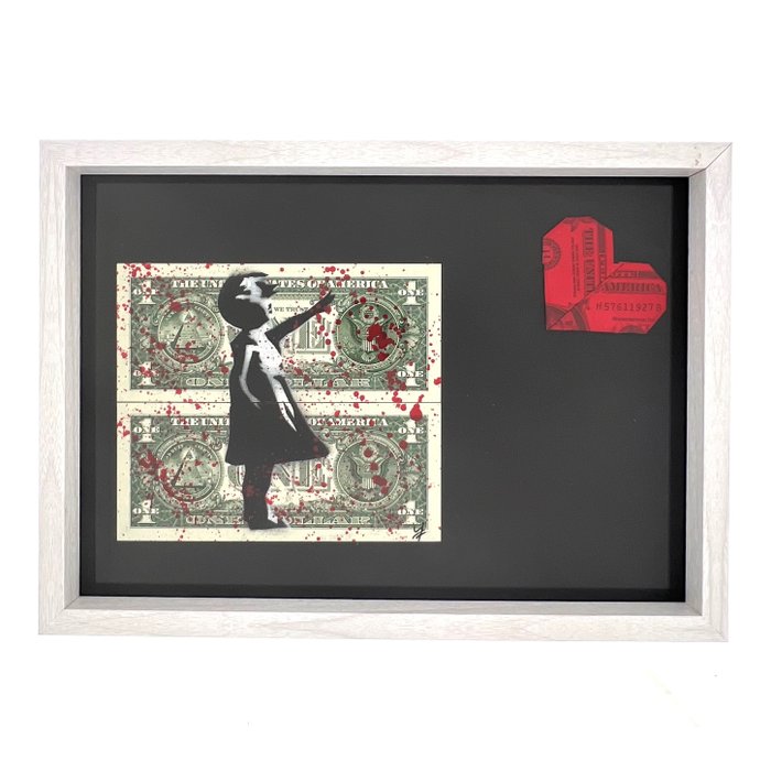 WhyCreationz (XX-XXI) - 3 Dolla Banksy - Girl with the Balloon (XL)