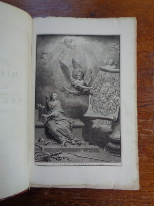 Mortier / Luyken Hoet en Picart - Historie des Nieuwen Testaments Verrykt met vele Printverbeeldingen In koper gesneeden - 1700