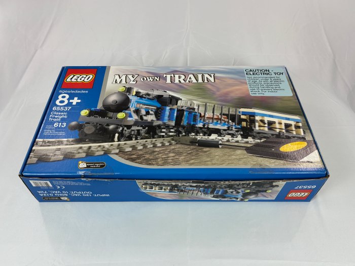 Lego - Toge - 65537 Classic Freight Train - Sets 10013 - 10017 - 10153 - 3741 - 3742 - 3743 - 4515 - 4520 x 2 - - My Own Train 2004 Product Collection - 2000-2010