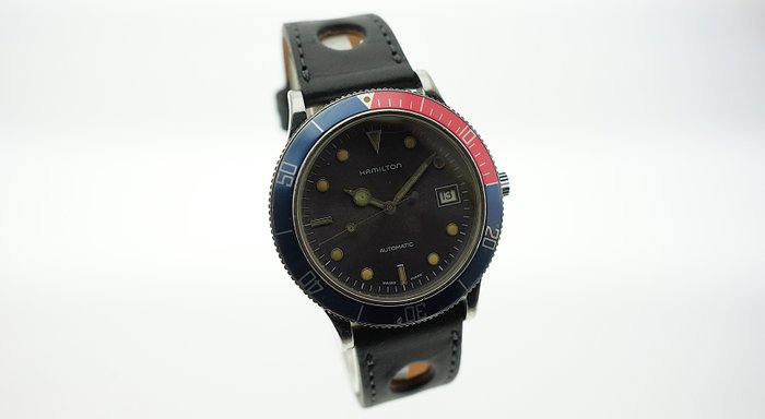 Hamilton - Submariner  Automatic 10 Atm   Eta 2824 2  25 Jewels - Ingen mindstepris - REF 1.24100 - Mænd - 1990-1999