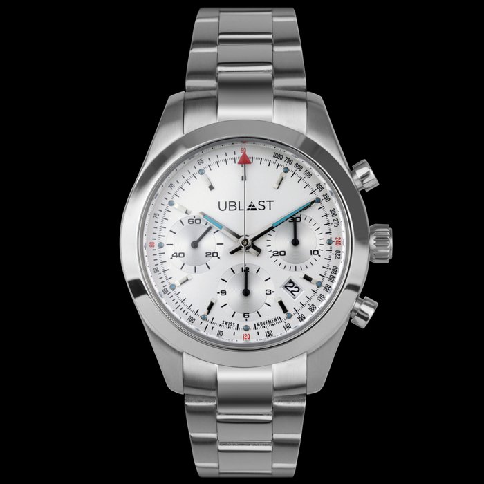 Ublast - Explorer Chronograph - UBEXCHR40WG - Automatic Swiss MOVT - Mænd - Ny