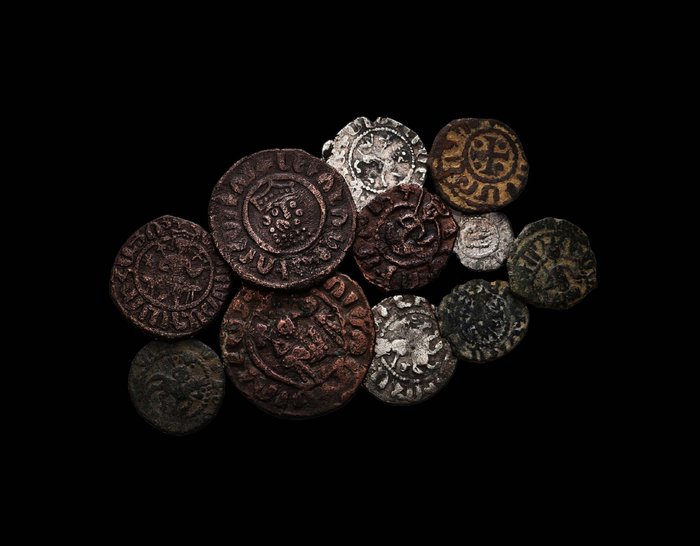 Armenien. A very beautiful Collection of 11x Crusader era Selected Armenian Coins 9th - 12th centuries AD  (Ingen mindstepris)