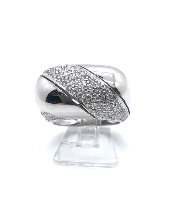 Damiani - Ring Hvidguld Diamant