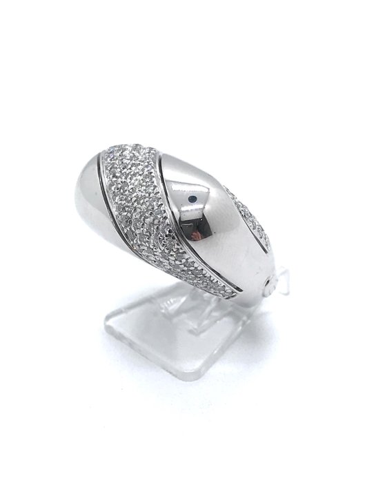 Damiani - Ring Hvidguld Diamant