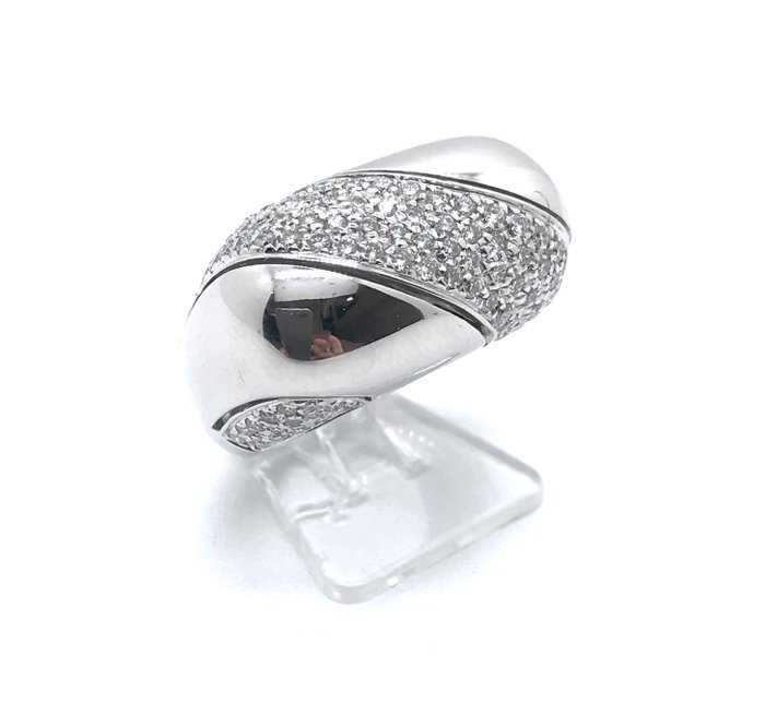 Damiani - Ring Hvidguld Diamant