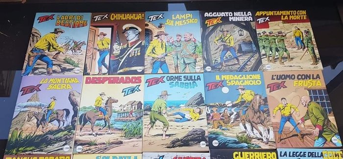 Tex nn. 301/400 - sequenza completa - 100 Comic - Første udgave