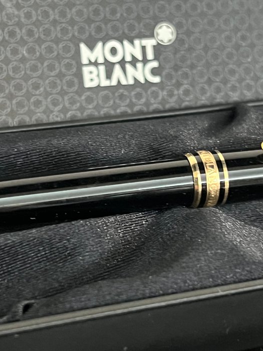 Montblanc Meisterstuck - Classic Model - Precious Resin  Gold Plated - EXCELENTE - Rollerpen