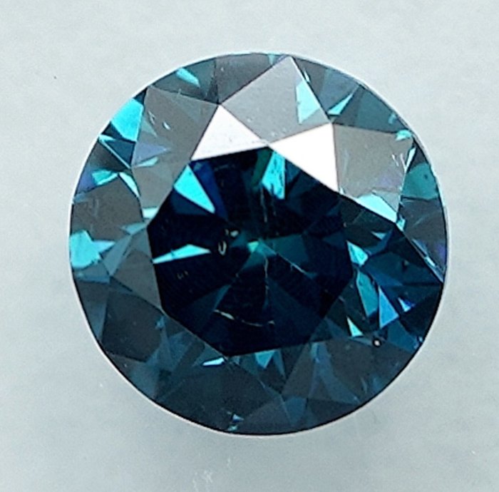 1 pcs Diamant  (Farvebehandlet)  - 0.52 ct - SI2 - International Gemological Institute (IGI)