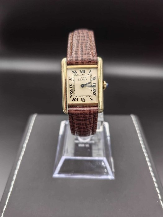 Cartier - Tank Must de Cartier - LO 410 - Ingen mindstepris - Kvinder - 1990-1999