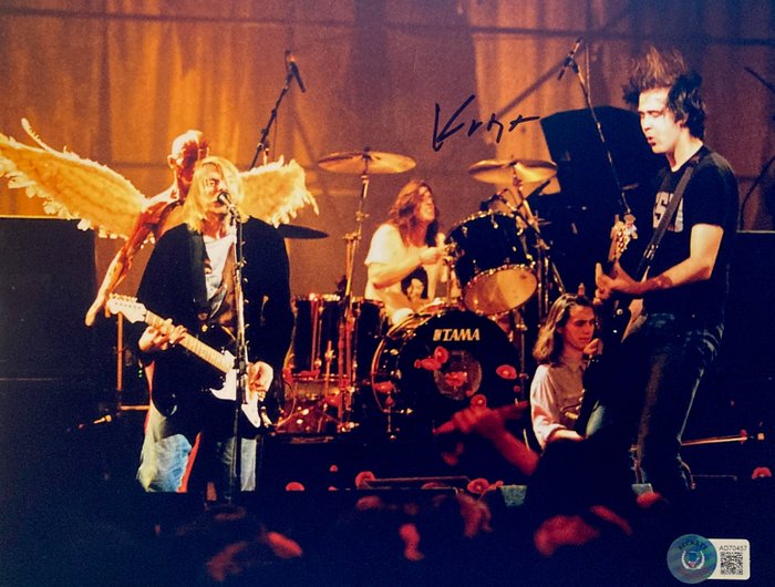 Krist Novoselic - Nirvana - Signed Photo - 20x25cm - with BECKETT COA - Photo