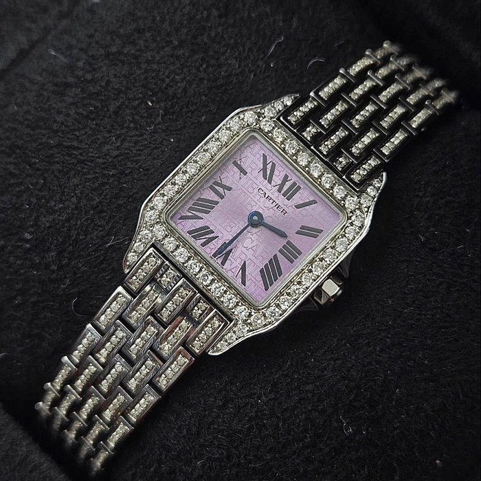 Cartier - Santos Demoiselle Diamonds - 3140 - Kvinder - 2011-nu