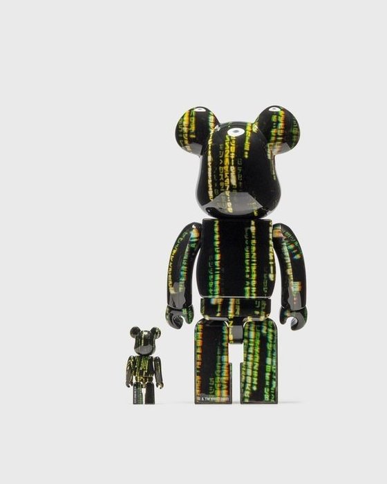 Medicom Toy Be@rbrick - 400%  100% Bearbrick Set - The Matrix Resurrections