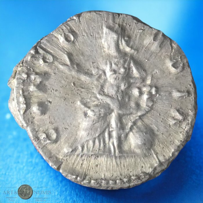 Romarriket. Faustina II (Augusta, AD 147-175). Denarius 154-156