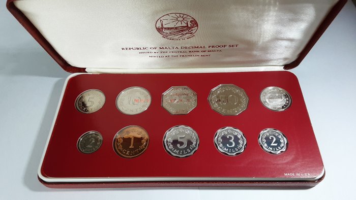 Malta Proof Set 1979  (Ingen mindstepris)