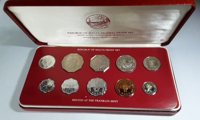 Malta Proof Set 1979  (Ingen mindstepris)