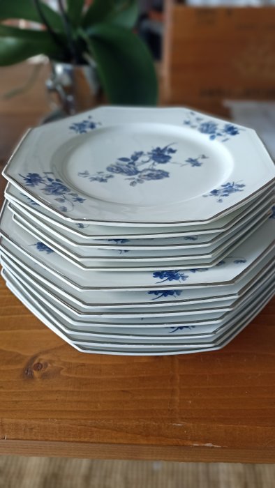 limoges Touze lamaitre et Blancher - Bordservice til 6 (18) - Porcelæn