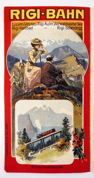 Anonymous - Rigi Bahn Lucerne/Vitznau - Stanserhorn Railway Switzerland - 1910‹erne