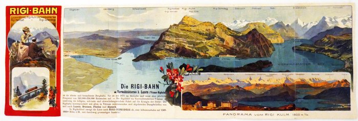 Anonymous - Rigi Bahn Lucerne/Vitznau - Stanserhorn Railway Switzerland - 1910‹erne