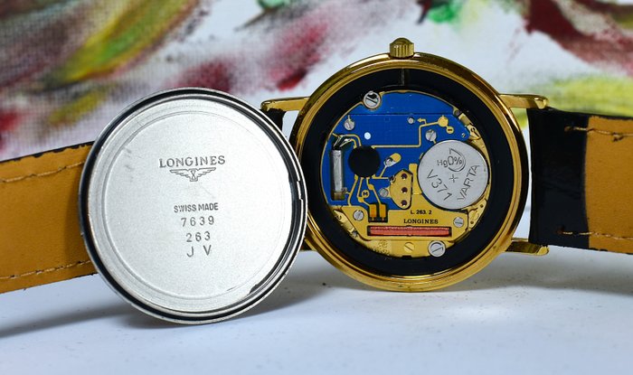 Longines - Elegant - Ingen mindstepris - L4.636.2 - Mænd - 1980-1989