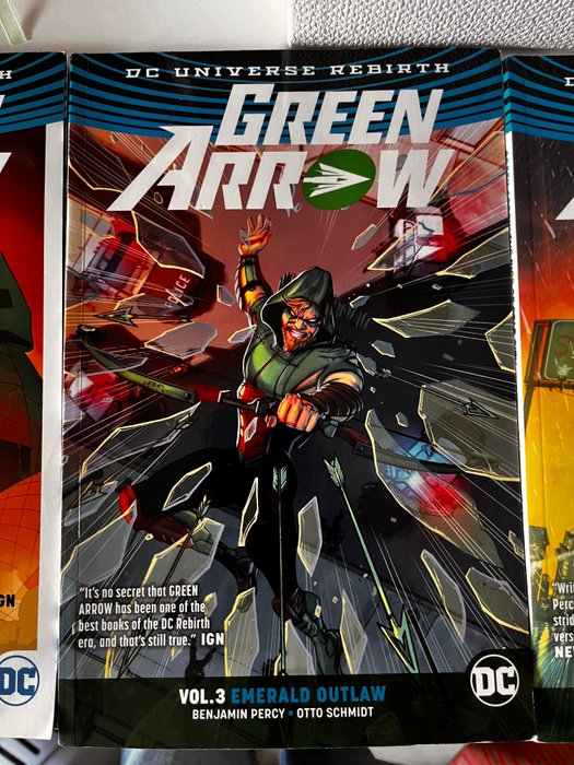 Green Arrow-Rebirth - 4 Comic - Første udgave - 2018/2020