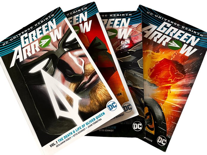 Green Arrow-Rebirth - 4 Comic - Første udgave - 2018/2020