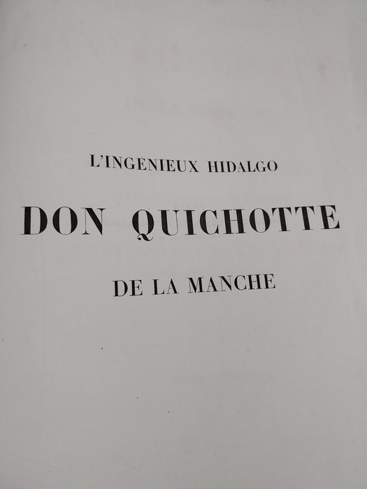 Gustave Doré/Miguel de Cervantès - Don Quichotte De La Manche - 1869