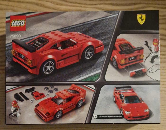 Lego - Speedchampions - 75890 - Ferrari F40 Competizione (Rare Retired) MISB - Holland