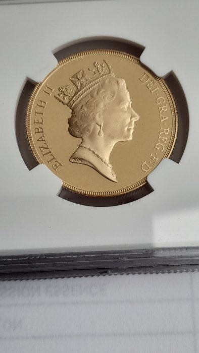 Storbritannien. 2 Pounds 1993 PF 69 Ultra Camero