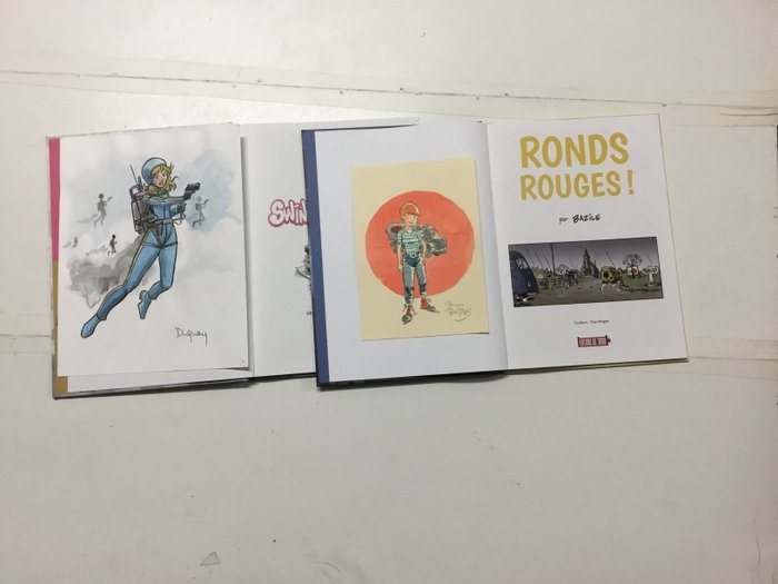 MacGuffin  Alan Smithee / Louison Bobard - Swinging London + Ronds rouges + 2x dessin couleur - 2x C - 2 Album - Første udgave - 2023/2024