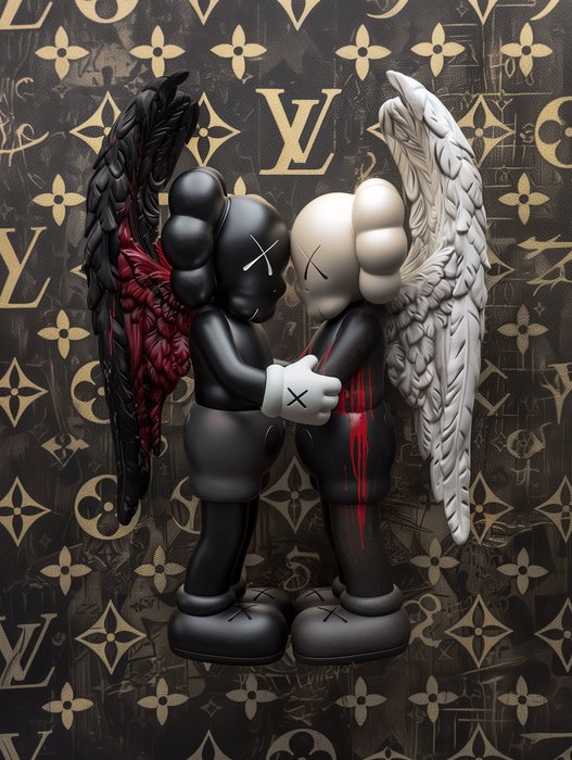 Artxlife - AngelDevil Vuitton Kaws [XXL]