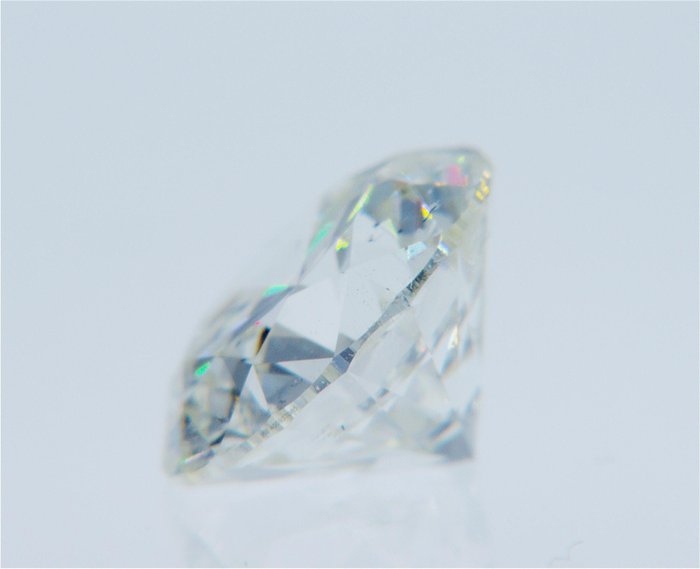 1 pcs Diamant  (Natur)  - 1.00 ct - Rund - I - SI2 - International Gemological Institute (IGI) - L210604