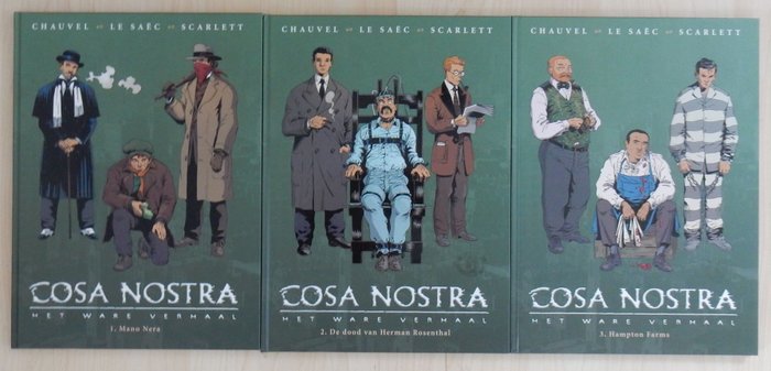 Cosa Nostra 1 t/m 9 - Diverse titels - 9 Album - Første udgave - 2007/2009