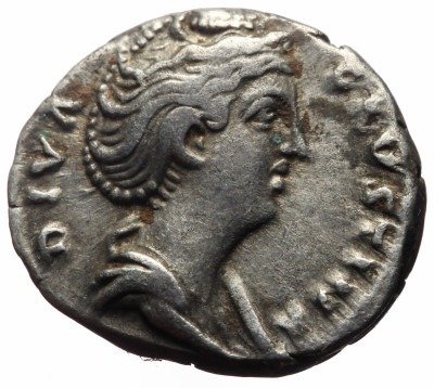 Romarriket. Faustina I († AD 140/1). Denarius  (Ingen mindstepris)