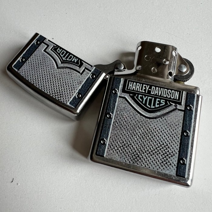 Zippo - harley Davidson raro 1997 - Lighter - Messing