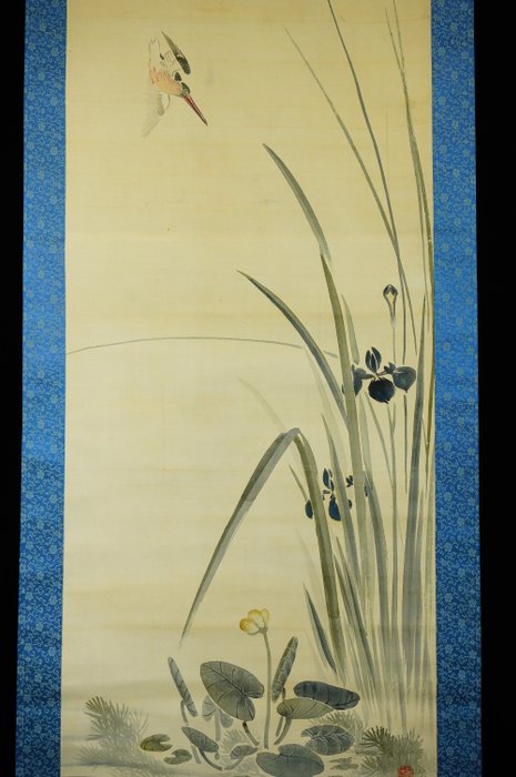 Kacho-ga 花鳥画 - ca 1920-1940(Taisho / Showa) - Gakusen 学僊 - Japan  (Ingen mindstepris)