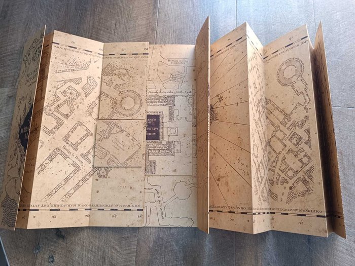 Harry Potter -  - Filmrekvisitter Replika 1/1 Marauder's Map (perfekt stand)