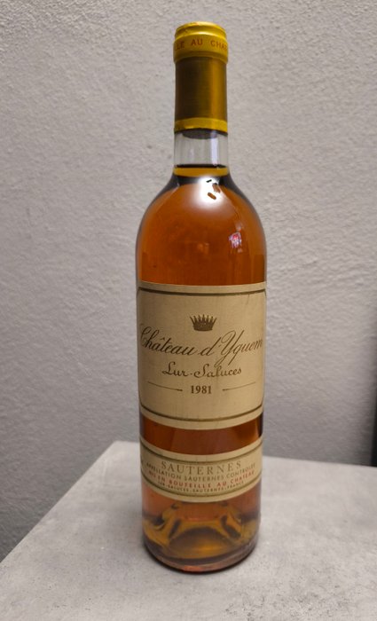 1981 Château d'Yquem - Sauternes 1er Cru Supérieur - 1 Flaske (0,75L)